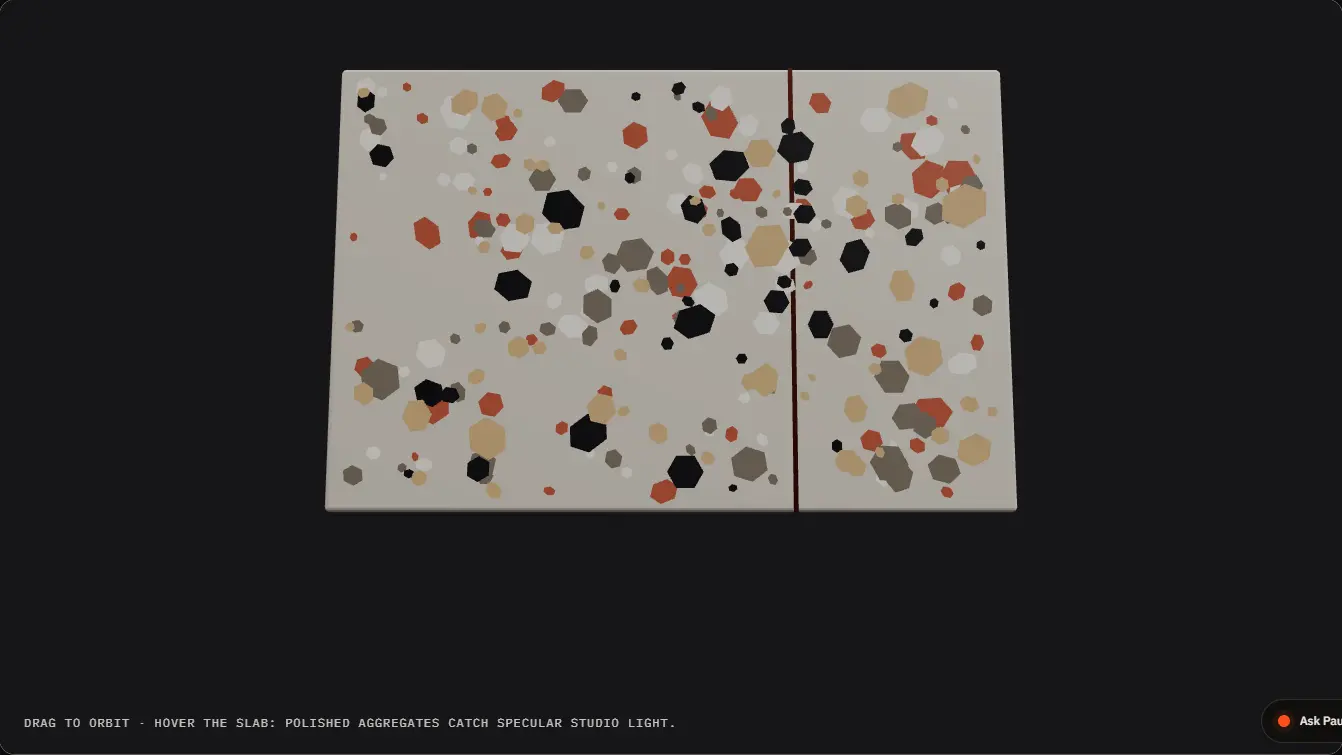 3D scene for Sintra Stone & Terrazzo
